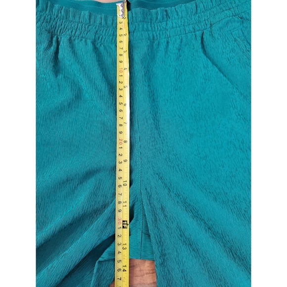 Nwt Athleta Women's Echo‎ Wide Crop Pants Emerald Green Size 10 - Picture 10 of 10